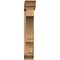 Ekena Millwork Balboa Traditional Smooth Bracket w/ Offset Brace, Western Red Cedar, 7 1/2"W x 36"D x 44"H BKT0806X36X44BOA01SWR - alternate 4